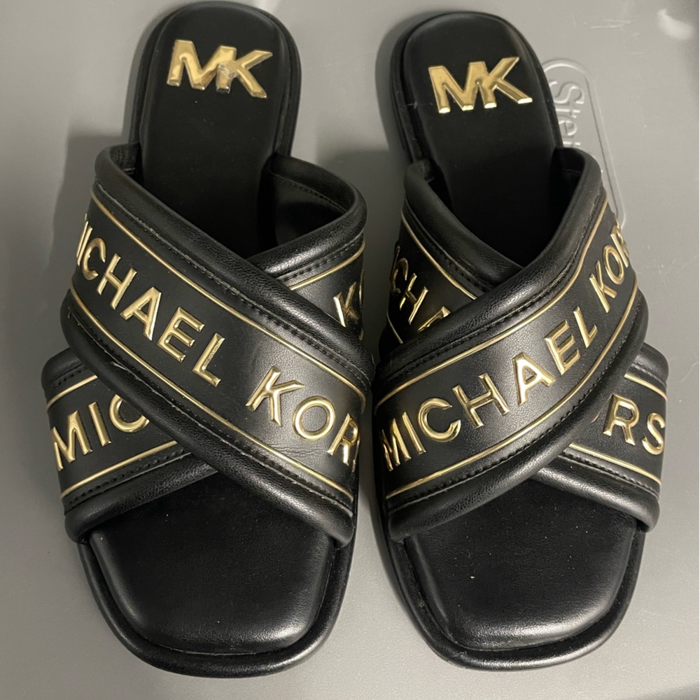Black Michael Kors Sandals